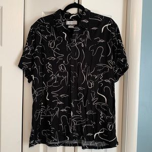 Urban Outfitters Rayon Shirt, Large